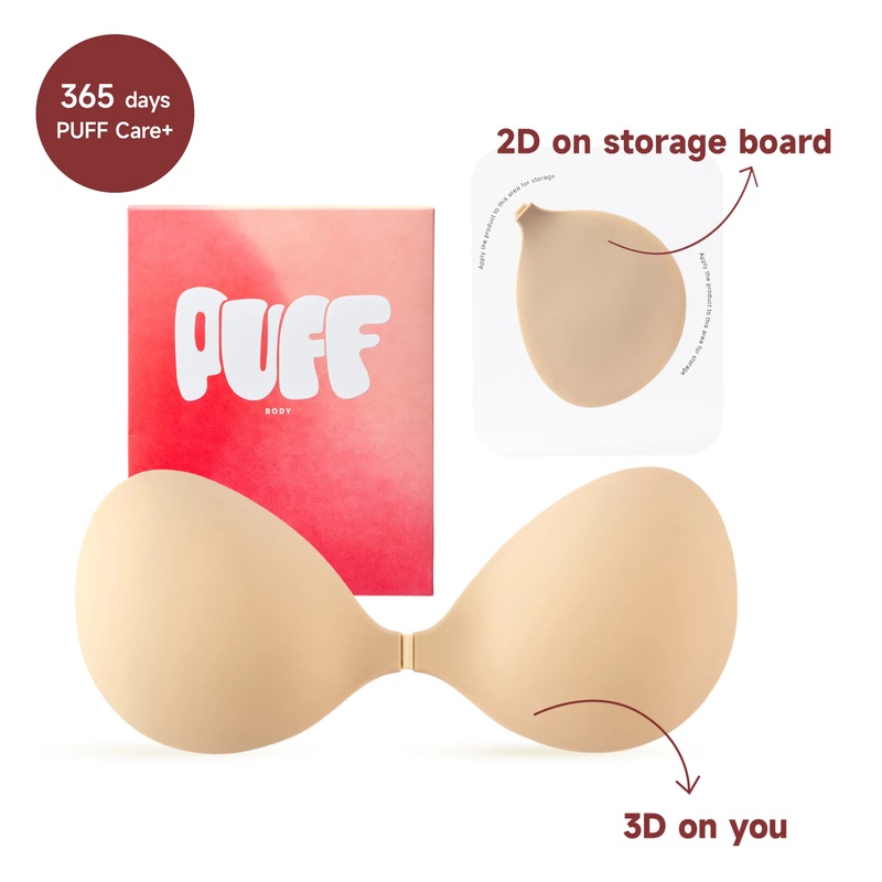 Silicone Bra Adhesive - PUFF VIRAL No.1 Reggiseno Adesivo in