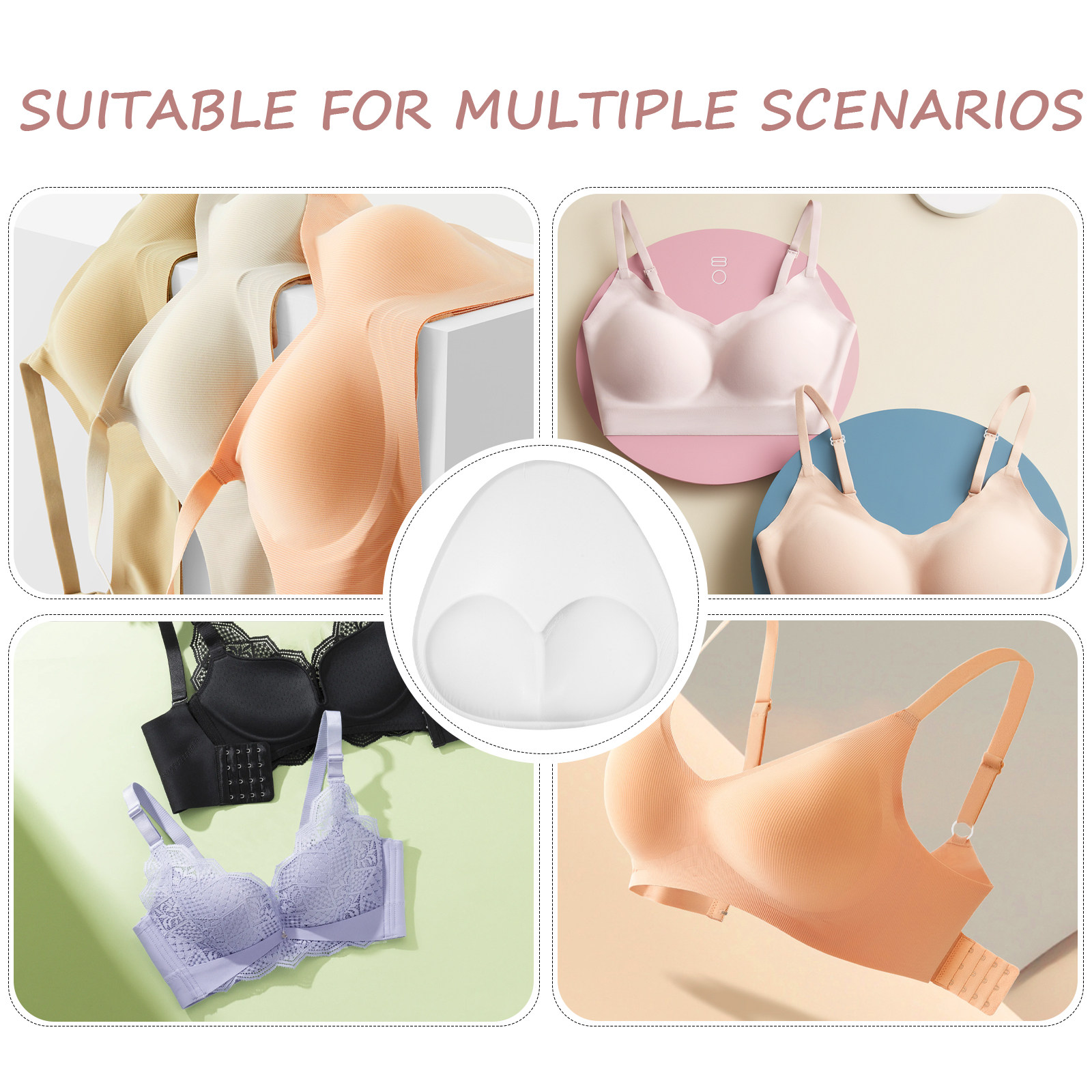 1 Paio di Imbottiture Invisibi - Push Up Bra Padded recensione e prezzo