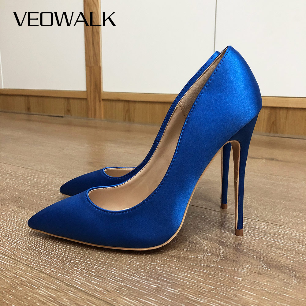 Veowalk Royal Blue donna tacch - Slip Dress Satin recensione e prezzo