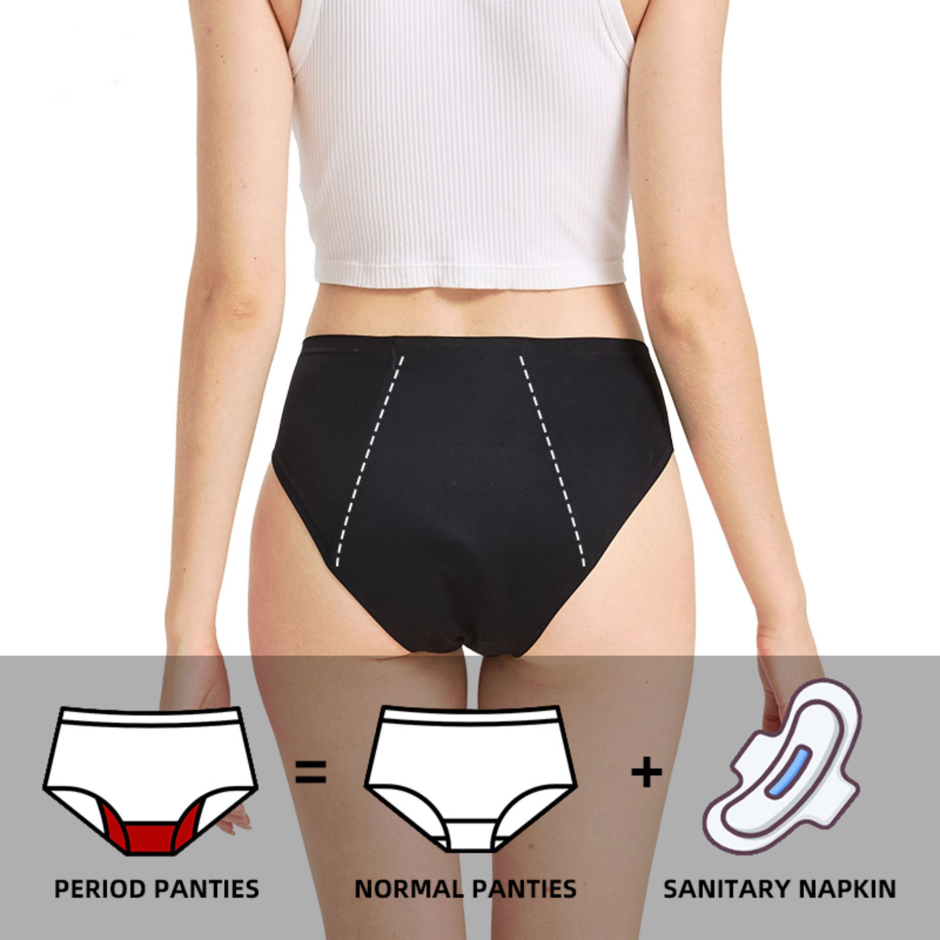 Mutandine Mestruali da Donna c - Period Panty Absorbent recensione e prezzo