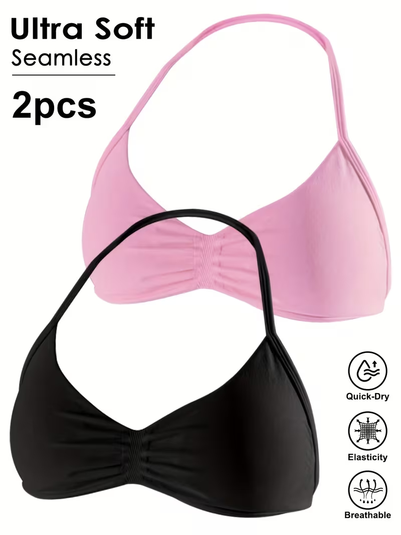 2 pezzi Top corto da palestra  - Sports Bra High Impact recensione e prezzo